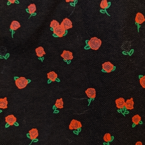 𝅺the Hundreds rose print button down shirt small - Picture 5 of 9